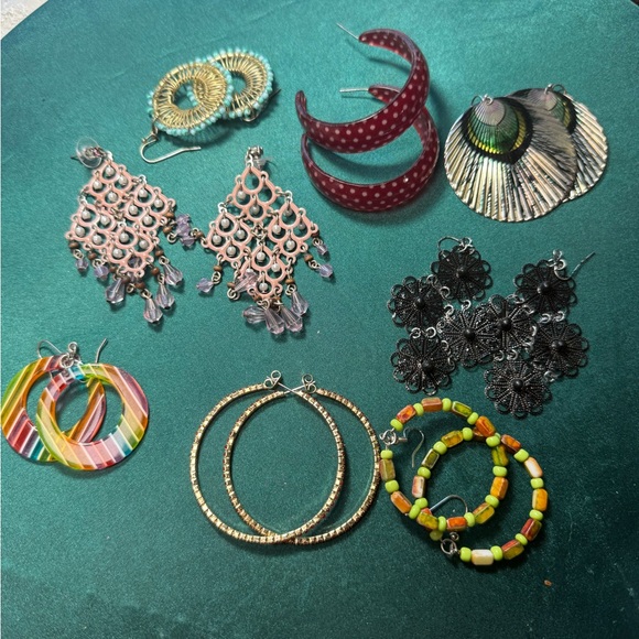 Y2K Colorful Women's Earring Set - Picture 1 of 8